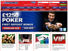 Vernons Poker Screenshot