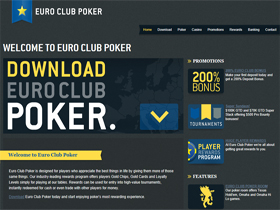 Euro Club Poker Screenshot